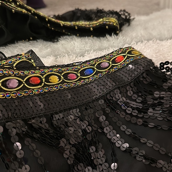 Sequin tie skirt - Picture 2 of 2